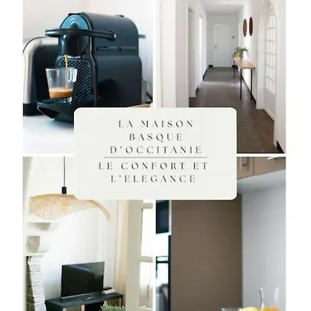 Le 17M - Maison Basque D'Occitanie Climatisee - Jardin - Parking 3 Voitures Villa